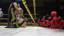 Hijo del Pirata Morgan ganó el Juego del Calamar en la función estelar de la IWRG