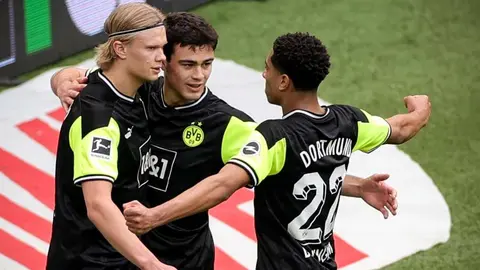 Bundesliga: Dortmund remontó a Werder Bremen con doblete de Haaland