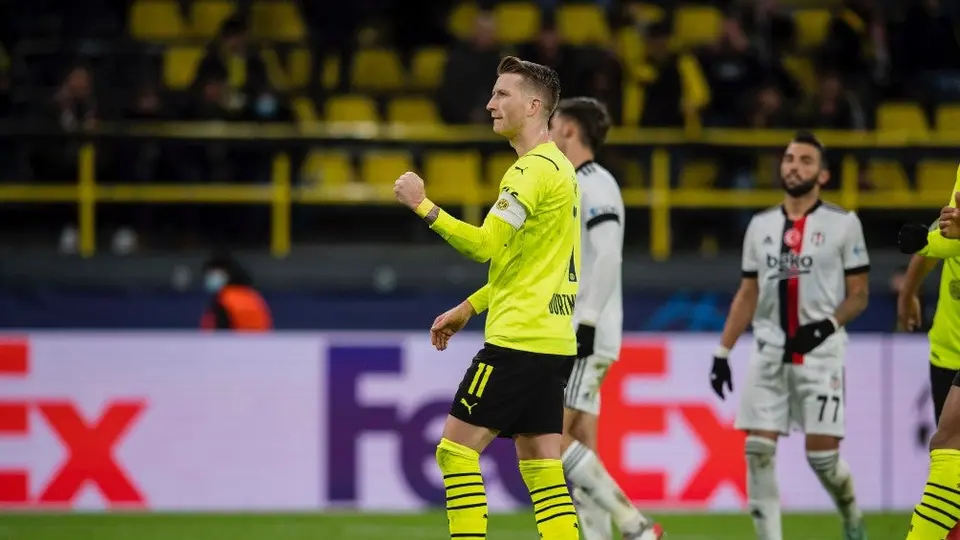 Champions League: Dortmund aplastó al Besiktas en duelo de eliminados