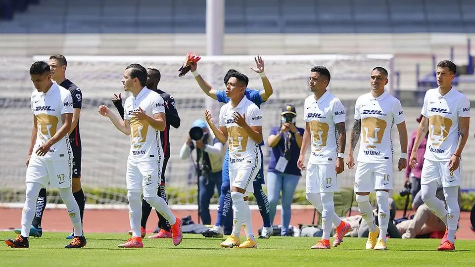 Pumas llegó a Florida para enfrentar al Everton de Inglaterra