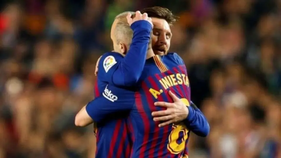 Andrés Iniesta a Messi: "Imaginar al club sin ti se me hace difícil"