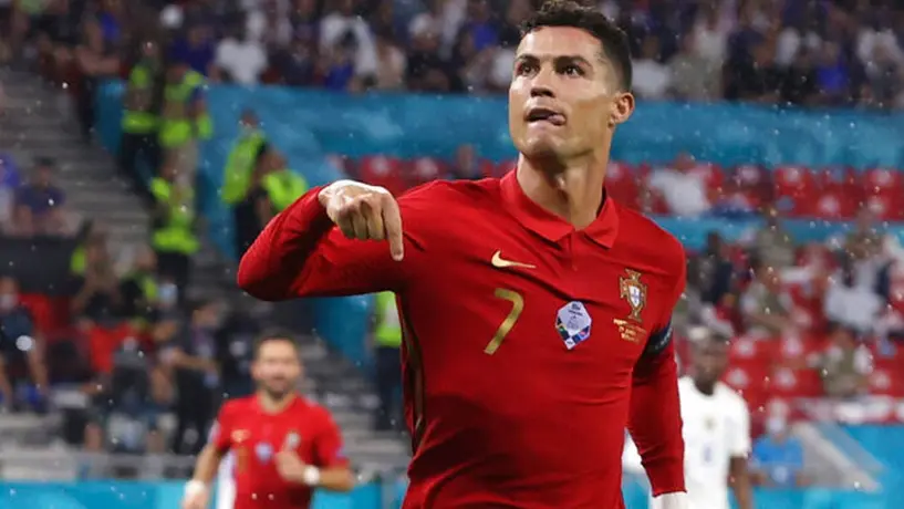 Eurocopa 2020: Cristiano portó espinilleras personalizadas con fotos de Georgina Rodríguez