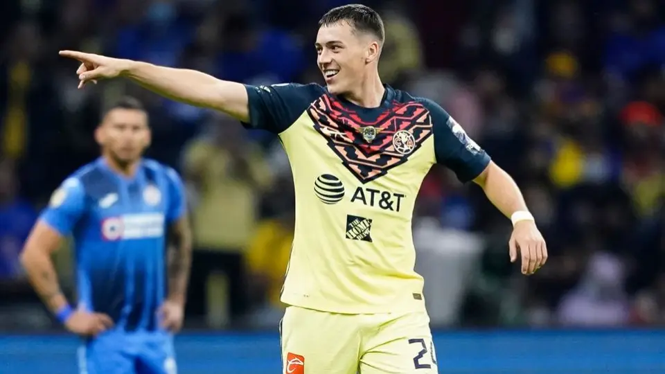 América: Federico Viñas será el delantero titular de las Águilas ante Pumas