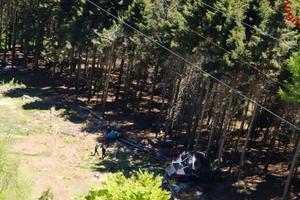 Italia: Teleférico se estrelló y dejó al menos doce muertos