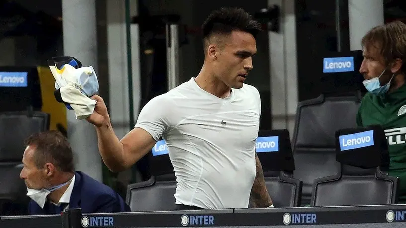 Lautaro Martínez y Antonio Conte se pusieron los guantes de box para 'resolver' sus diferencias