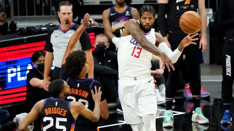 NBA Playoffs: Clippers 'sobrevive' en Phoenix con juegazo de Paul George