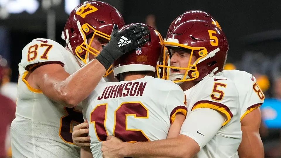 NFL: Washington sigue imparable y se lleva dramático duelo ante Raiders