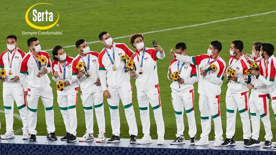 Tokio 2020: Así recibió el Tri Olímpico la medalla de bronce