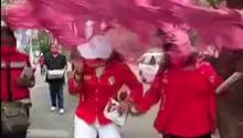 Candidata a diputada del PRI fue agredida con pintura en Naucalpan