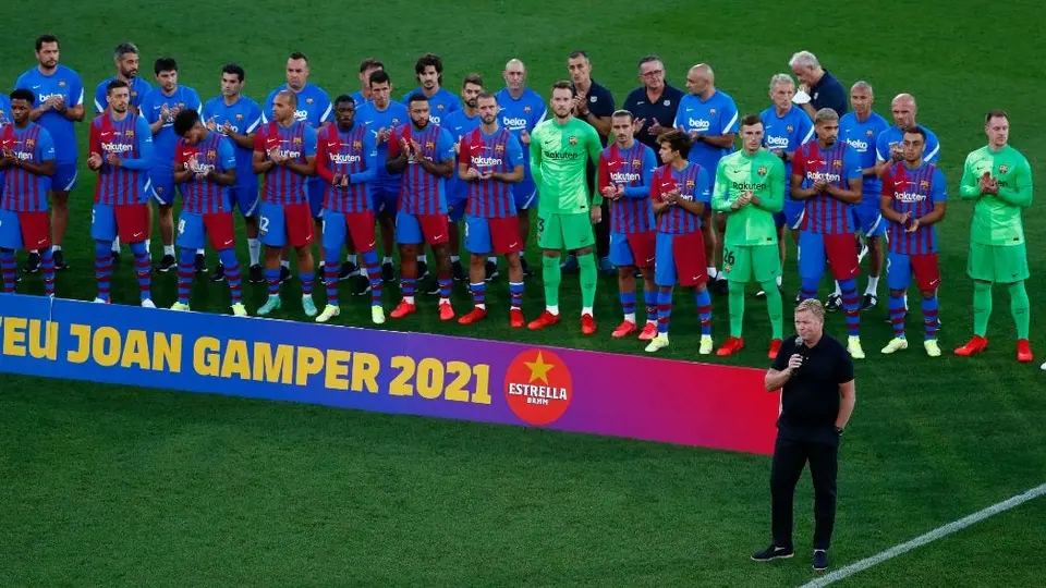 Koeman: "A pesar de la despedida de Messi, estamos muy ilusionados"