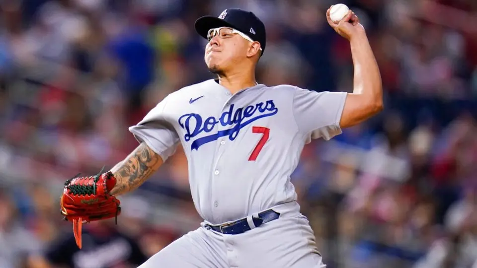 Julio Urías: Llegó al décimo triunfo en victoria de Dodgers sobre Nationals