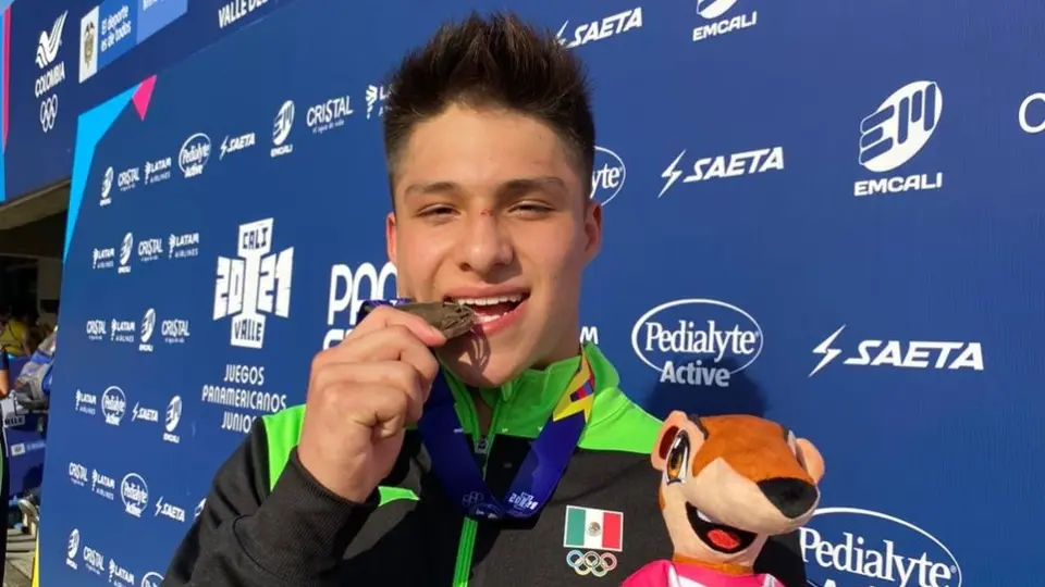 Juegos Panamericanos Jr: México conquistó oro y plata en trampolín de un metro