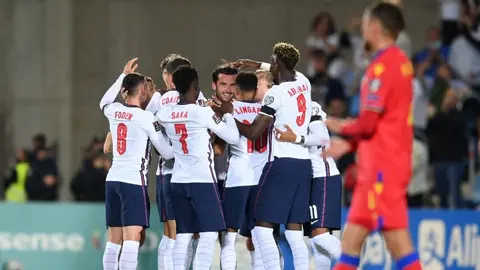 Qatar 2022: Inglaterra liderada por Phil Foden fulminó a Andorra en las Eliminatorias