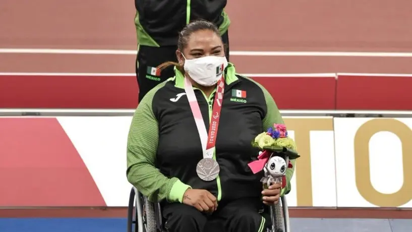 Juegos Paralímpicos: Gloria Zarza ganó plata en lanzamiento de bala individual