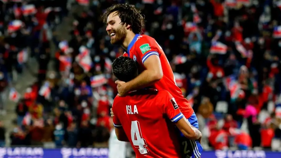 Qatar 2022: Chile goleó a Venezuela con un doblete de Erick Pulgar