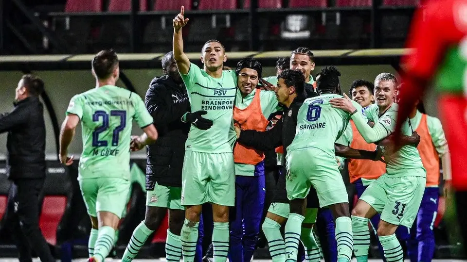 Erick Gutiérrez: PSV venció al NEC Nijmegen y tomó el liderato de la Eredivisie