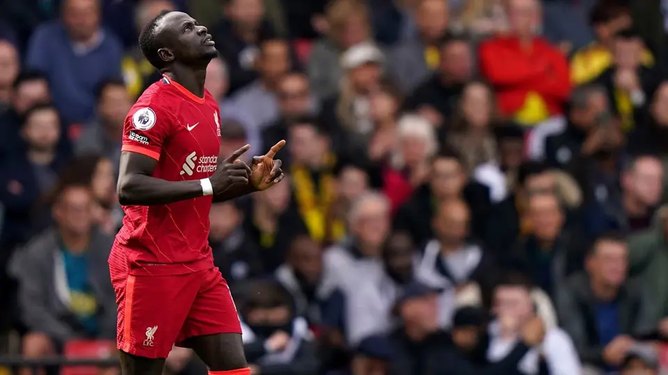 Sadio Mané, tercer africano en llegar a 100 goles en la Premier League