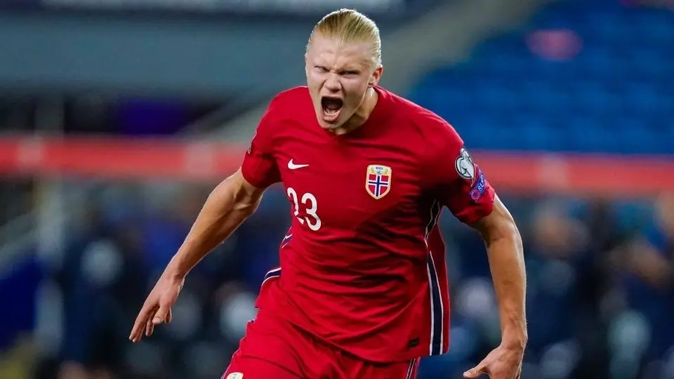Qatar 2022: Haaland marcó 'hat trick' en la victoria de Noruega sobre Gibraltar