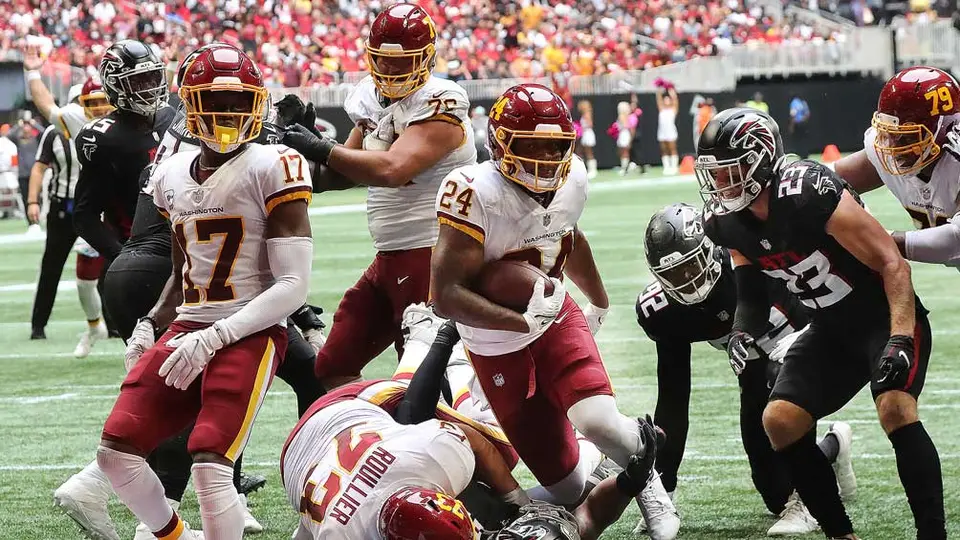 NFL: Washington firmó dramática victoria sobre Atlanta con brillante actuación de Heinicke