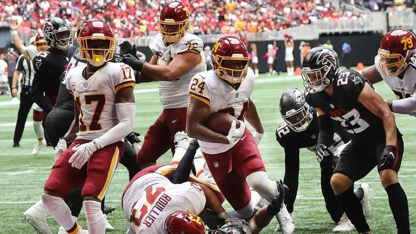 NFL: Washington firmó dramática victoria sobre Atlanta con brillante actuación de Heinicke