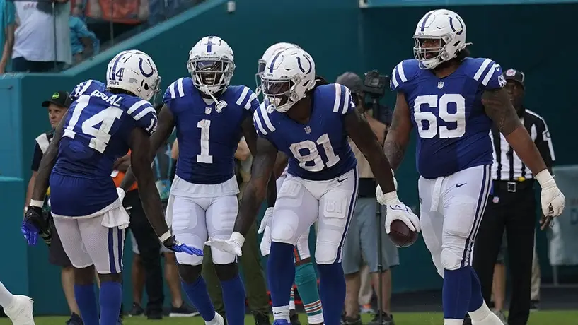 NFL: Colts superó a Miami y logró su primera victoria de la temporada