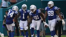 NFL: Colts superó a Miami y logró su primera victoria de la temporada