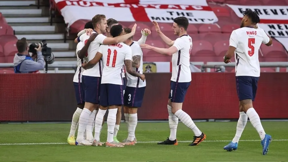 Inglaterra: Se impuso por la mínima a Austria con un cuadro plagado de suplentes