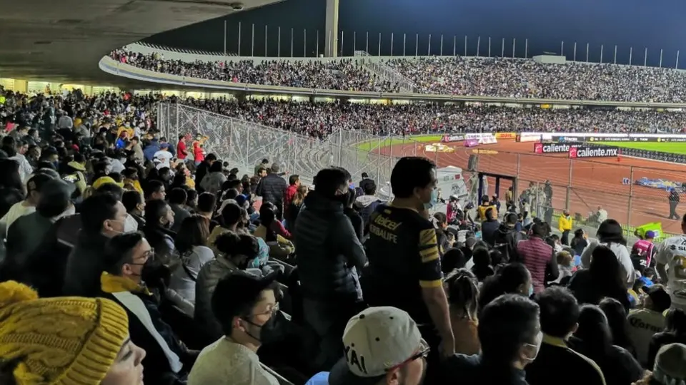 Pumas vs América: Estadio Olímpico de C.U. tuvo sobrecupo en las gradas