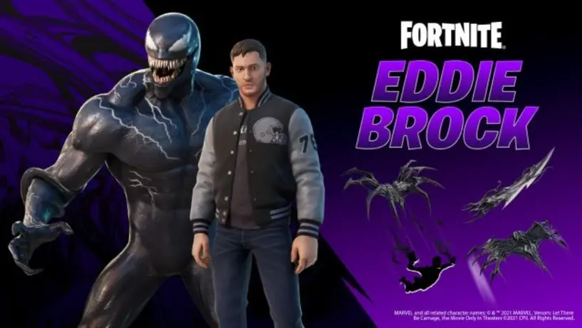 Fortnite: Venom y Eddie Brock llegan al famoso battle royale