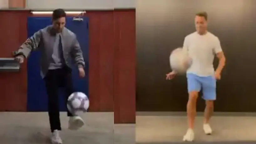 Chicharito Hernández y Lionel Messi se 'unieron' para hacer reto en Tik Tok