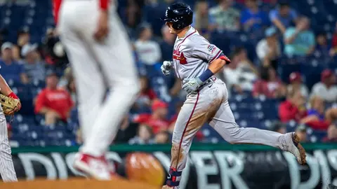 MLB: Atlanta vino de atrás y venció a Philadelphia