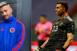 Maluma calificó de antideportivos y sexistas los festejos del portero argentino