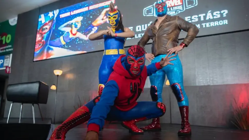 Triplemania XXIX: Team Leyenda Americana vs Team Púrpura en 'guerra' del Universo Marvel