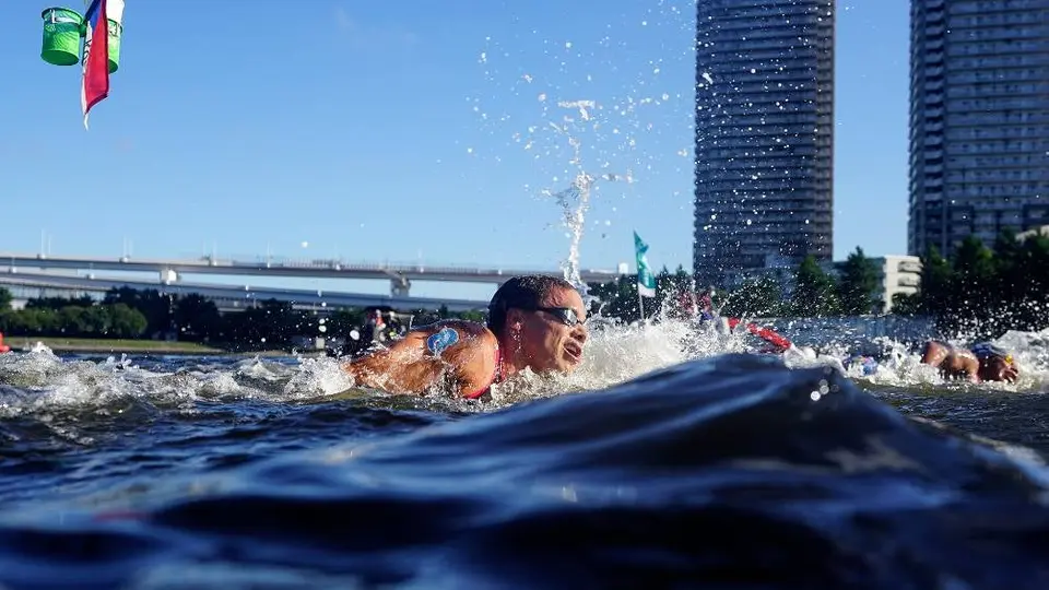 Tokio 2020: Daniel Delgadillo quedó entre los primeros 20 lugares de natación en agua abierta