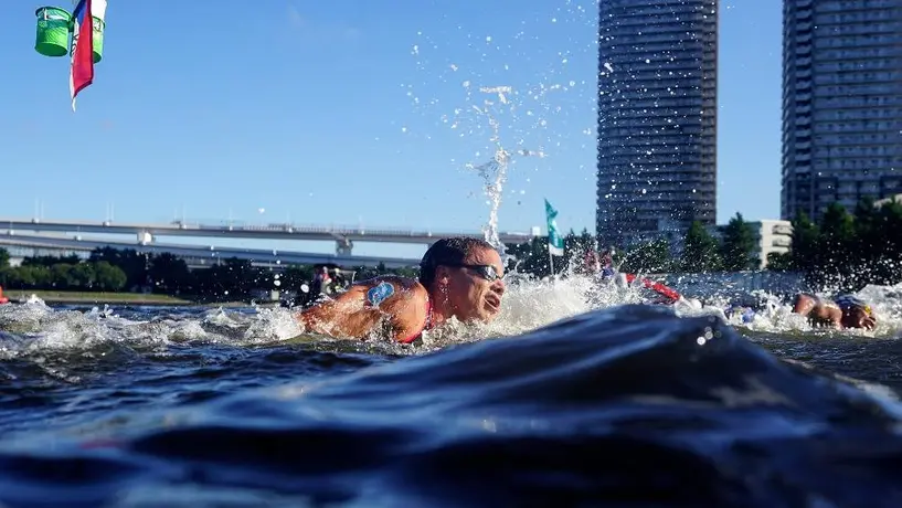 Tokio 2020: Daniel Delgadillo quedó entre los primeros 20 lugares de natación en agua abierta