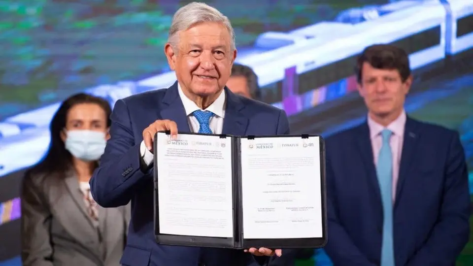 AMLO: México comprará los convoys del Tren Maya a un consorcio franco-canadiense