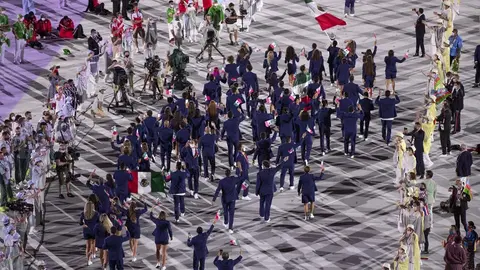 Tokio 2020: Así fue el desfile de la delegación de México en la inauguración