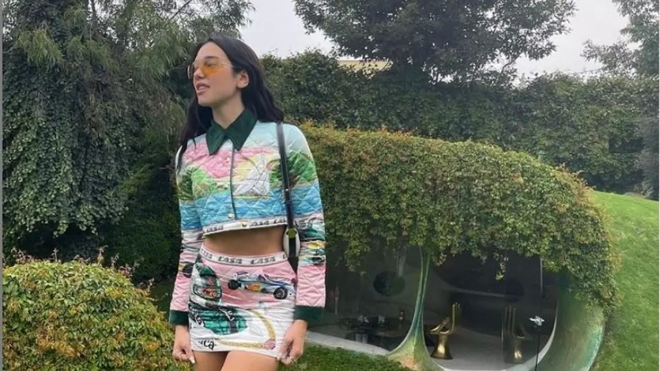 Dua Lipa regresó a México y visitó el 'Nido de Quetzalcóatl' en Naucalpan