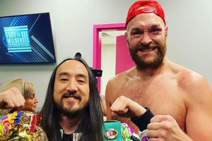 Tyson Fury festejó 'a lo grande' con Steve Aoki su triunfo sobre Wilder
