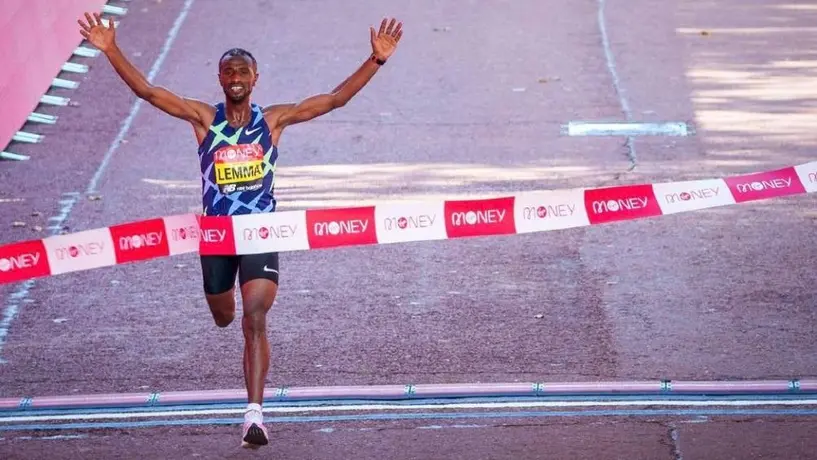 Etíope Sisay Lemma ganó la maratón de Londres