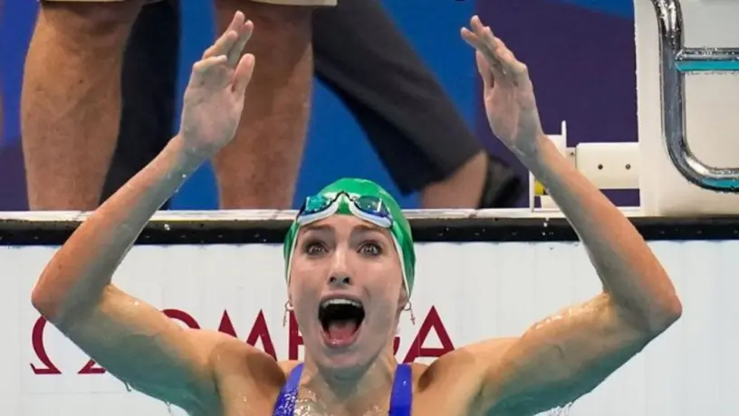 Tokio 2020: Tatjana Schoenmaker impuso nuevo récord mundial en nado de pecho