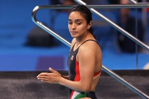 Tokio 2020: Arantxa Chávez falló clavado en la ronda preliminar del trampolín de tres metros