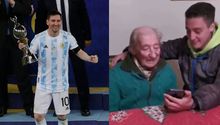 Lionel Messi: Mandó un conmovedor mensaje a un fan de 100 años