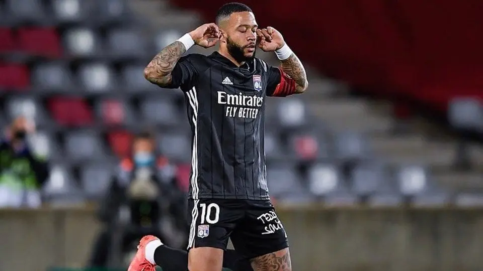 Memphis Depay: Anunció que no seguirá con el Olympique Lyonnais