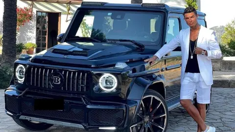 Cristiano Ronaldo presumió auto de 600 mil euros que Georgina Rodríguez le regaló