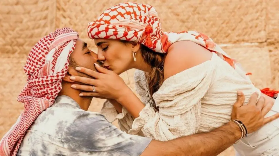 Marco Fabián se comprometió con su novia Kristel Fabre