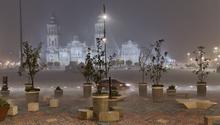 CDMX: Granizo y fuertes lluvias se registraron en la zona centro de la capital