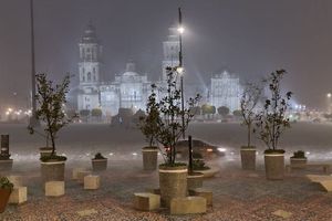 CDMX: Granizo y fuertes lluvias se registraron en la zona centro de la capital