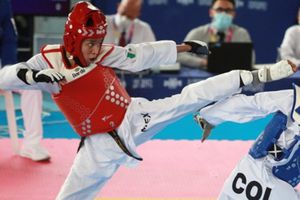 Juegos Panamericanos Jr: Angie Venegas y Uriel Gomeztagle ganaron Oro en taekwondo