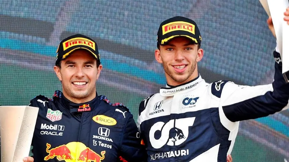 Checo a Gasly sobre renovación con Red Bull: 'El equipo tiene más información que los pilotos'